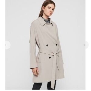 Allsaints oversized Trench Coat size L